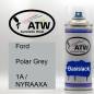 Preview: Ford, Polar Grey, 1A / NYRAAXA: 400ml Sprühdose, von ATW Autoteile West.